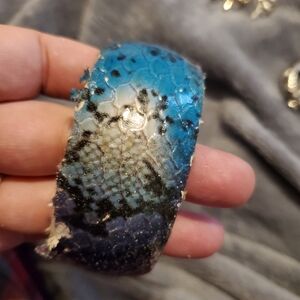 Snakeskin Bangle Bracelet